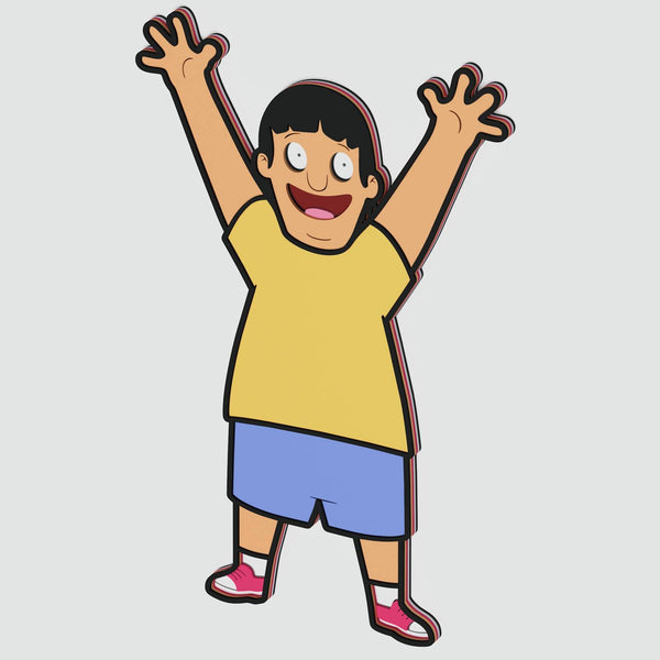 Gene (Bob's Burgers) Layered Design for cutting