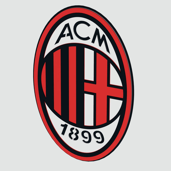 Milan Logo Layered Design for cutting
