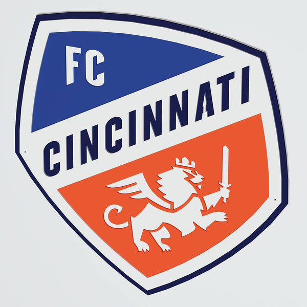FC Cincinnati Logo Layered Design for cutting