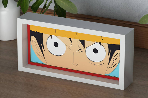 Luffy Eyes Shadow Box. File for cutting