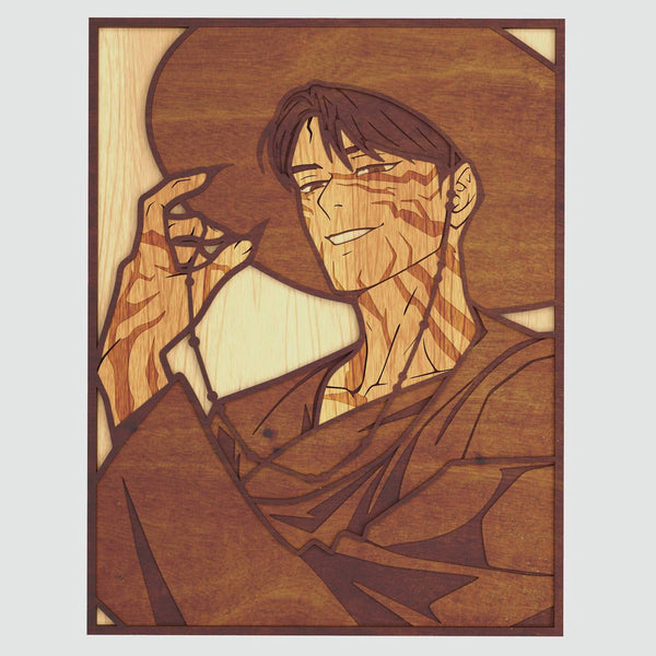 Jinu (K-Pop Demon Hunters) Layered Design for cutting