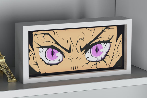 Nezuko Demon Eyes Shadow Box. File for cutting