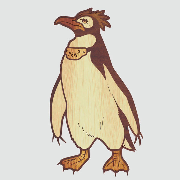 Pen Pen (Evangelion) Layered Design for cutting