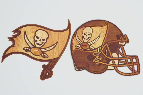 Tampa Bay Buccaneers Layered Design for cutting