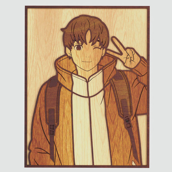 Jiji (Dandadan) Layered Design for cutting