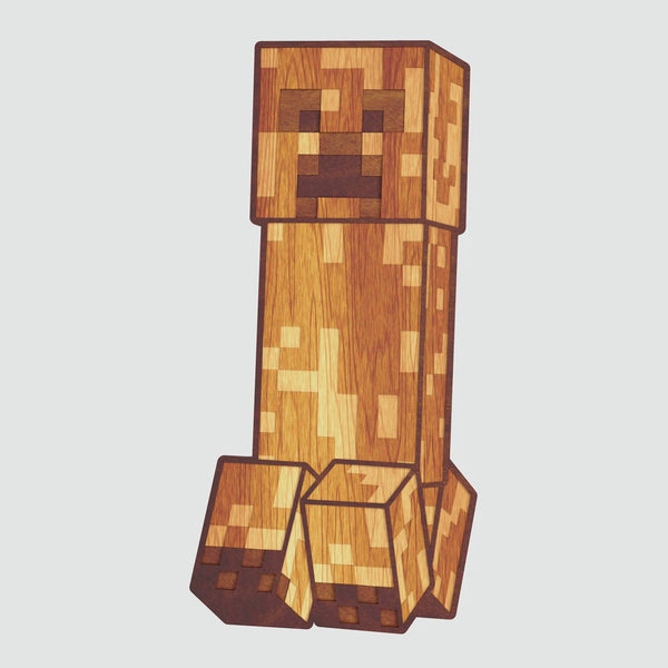 Minecraft Creeper v2 Layered Design for cutting