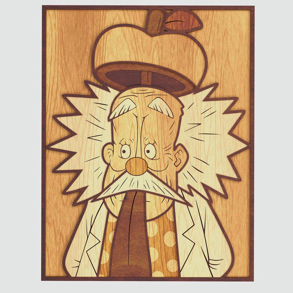 Dr. Vegapunk (One Piece) Layered Design for cutting