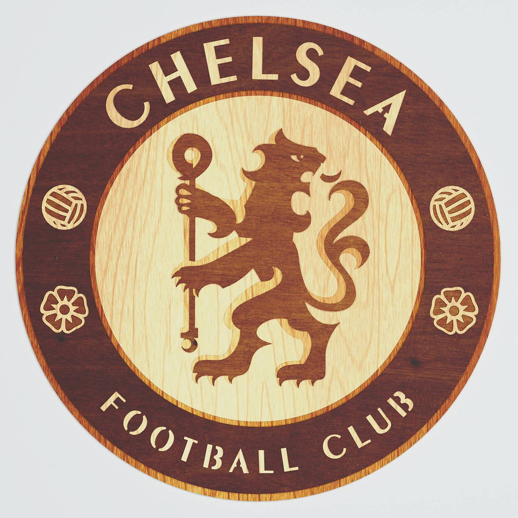 Chelsea Logo Layered Design for cutting - LaserCraftum
