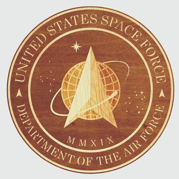 US Space Force Logo Layered Design for cutting