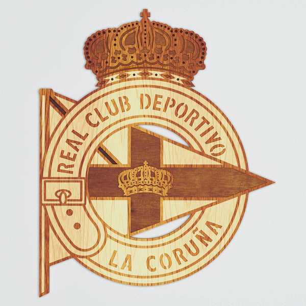 Deportivo La Coruña Logo Layered Design for cutting
