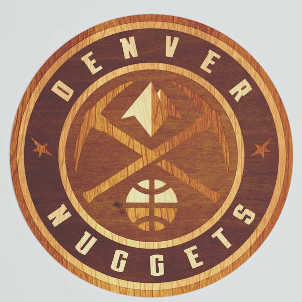 Denver Nuggets Layered Design for cutting