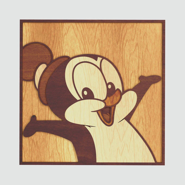 Chilly Willy Portrait Layered Design for cutting
