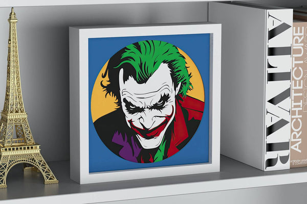 Joker v2 Shadow Box. File for cutting