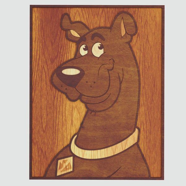 Scooby-Doo Portrait Layered Design for cutting
