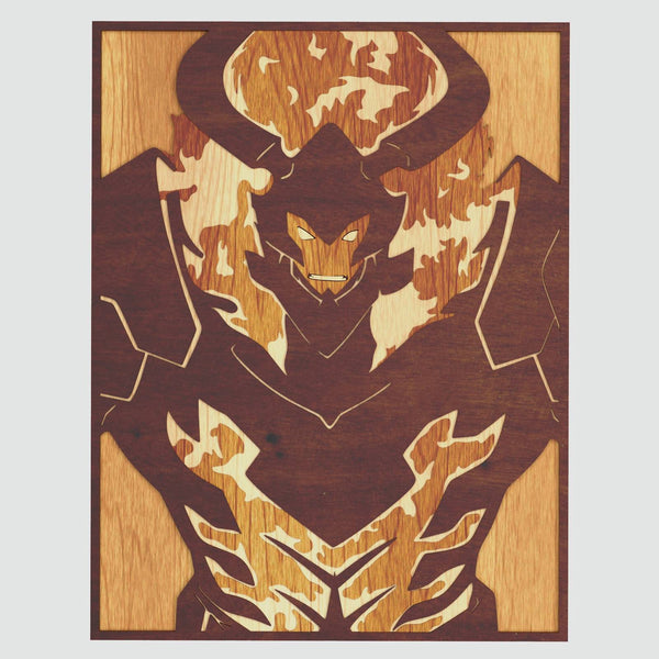 Iron (Solo leveling) Layered Design for cutting