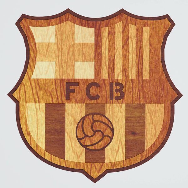 Barcelona Logo Layered Design for cutting