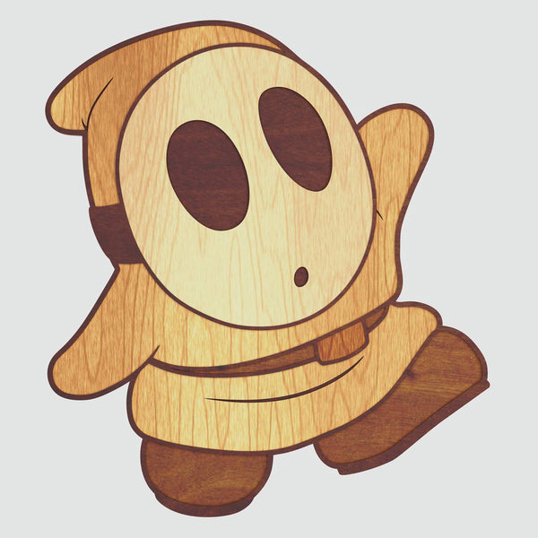 Shy Guy (Mario) Layered Design for cutting