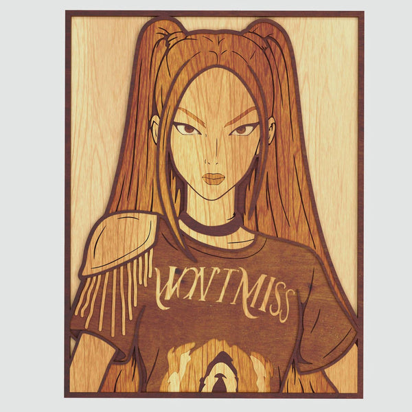 Mira (K-Pop Demon Hunters) Layered Design for cutting