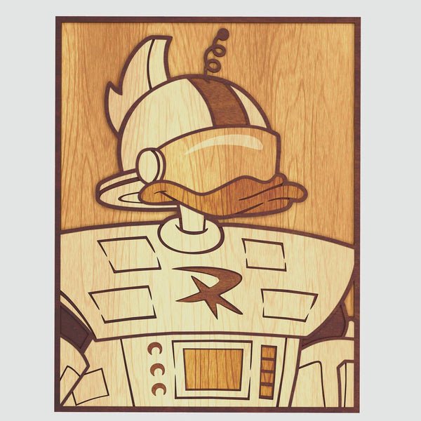 Gizmoduck Layered Design for cutting