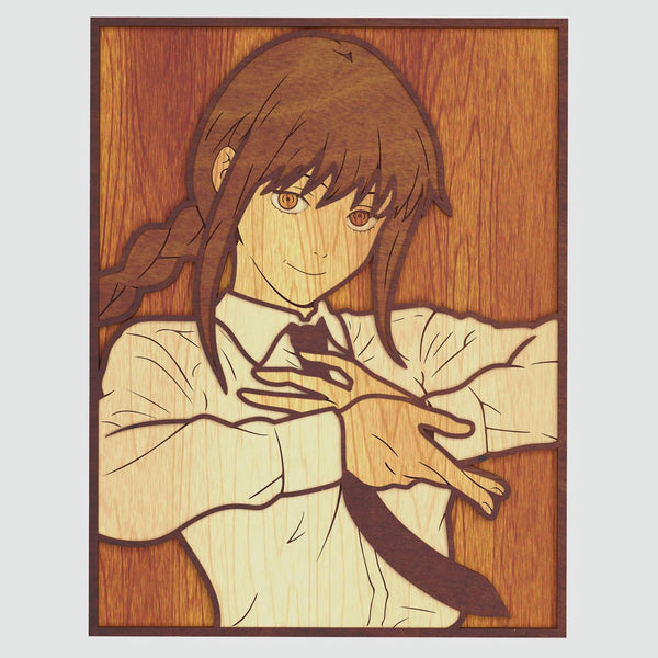 Makima (Chainsaw Man) Layered Design for cutting