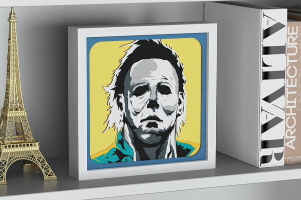 Michael Meyers Shadow Box. File for cutting