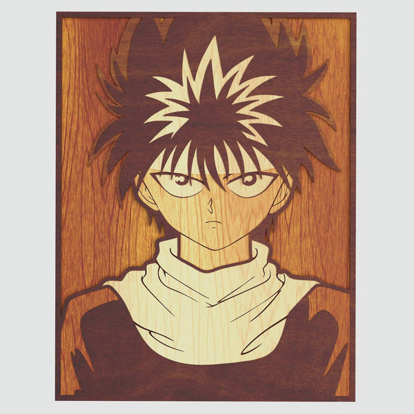 Hiei (YuYu Hakusho) Layered Design for cutting