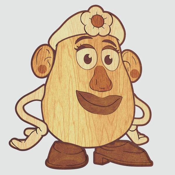 Mrs. Potato Head (Toy Story) Layered Design for cutting