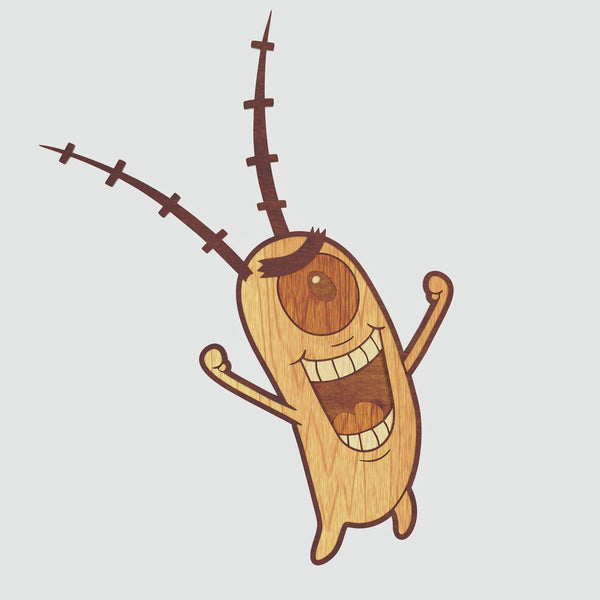 Sheldon J. Plankton Layered Design for cutting