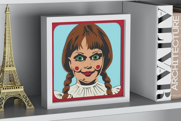 Annabelle Shadow Box. File for cutting