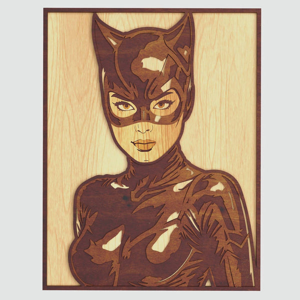 Catwoman Layered Design for cutting