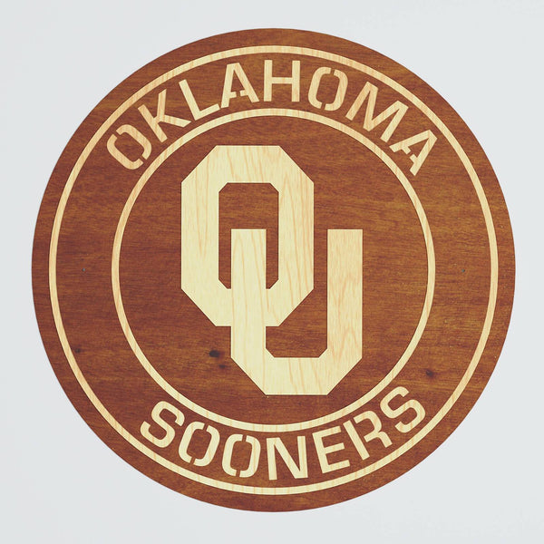 Oklahoma Sooners Logo Layered Design for cutting