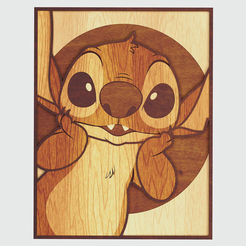 Layout Design Stitch Stitch v2 Layered Design for cutting - LaserCraftum