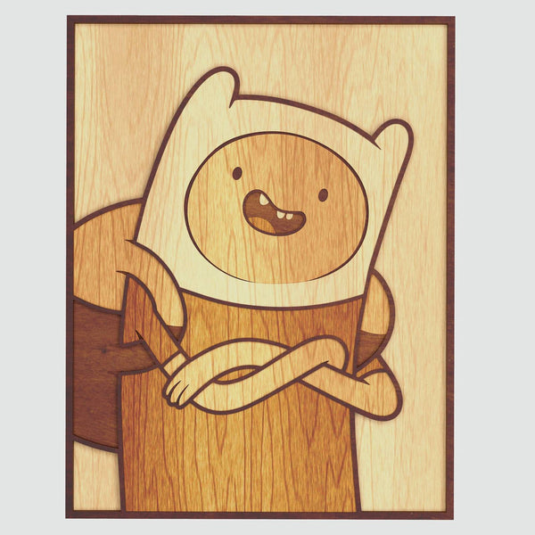 Finn (Adventure time) Layered Design for cutting