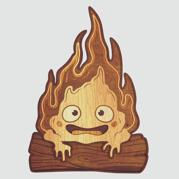 Calcifer Layered Design for cutting