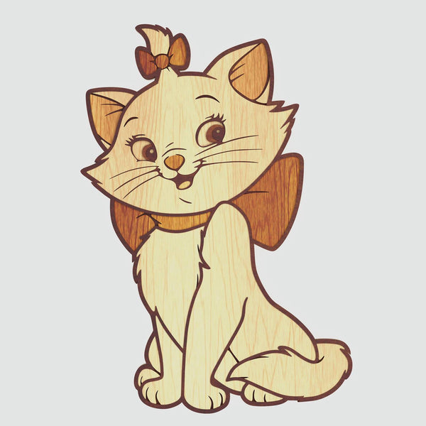 Marie (The Aristocats) Layered Design for cutting