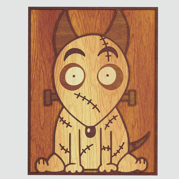 Frankenweenie Layered Design for cutting