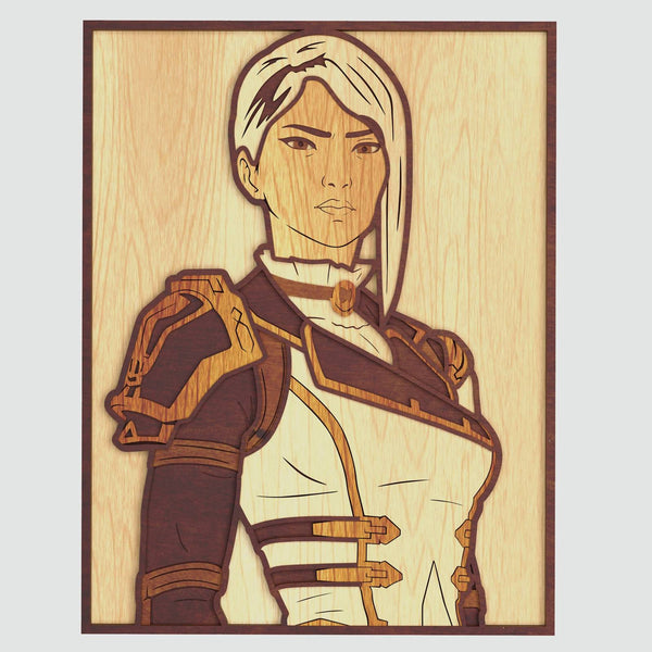 Caitlyn (Arcane) Layered Design for cutting