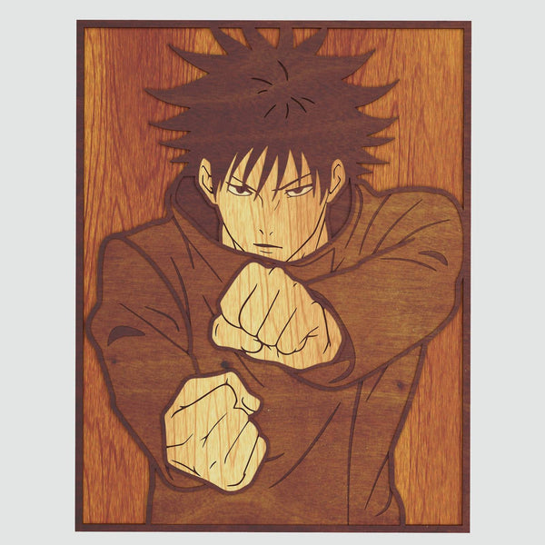 Megumi Fushiguro (Jujutsu Kaisen) Layered Design for cutting