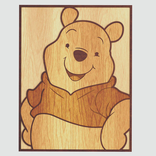 Winnie Portrait Layered Design for cutting