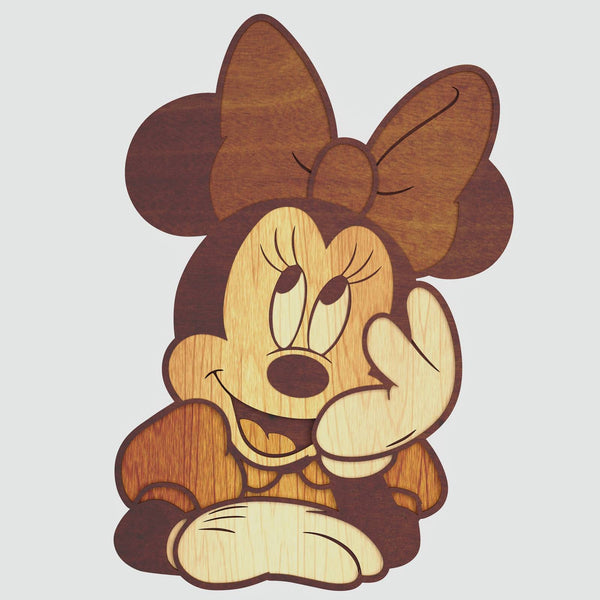 Minnie Mouse Layered Design for cutting