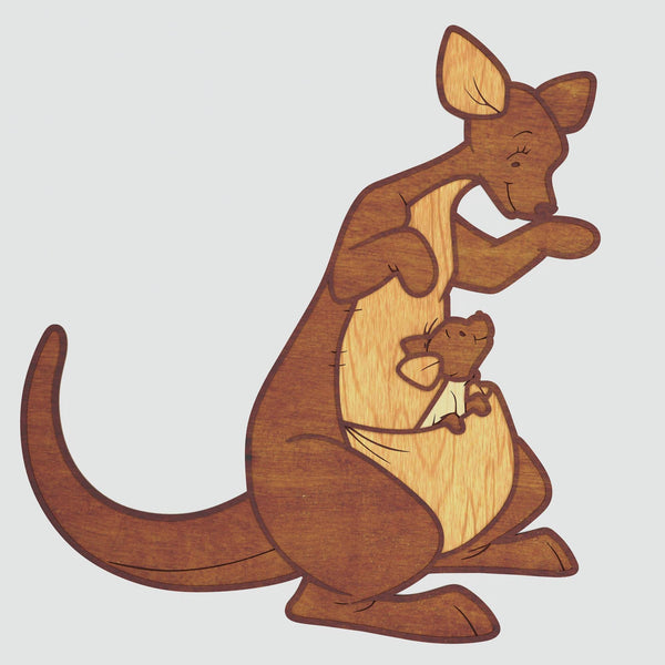 Kanga and Roo Layered Design for cutting