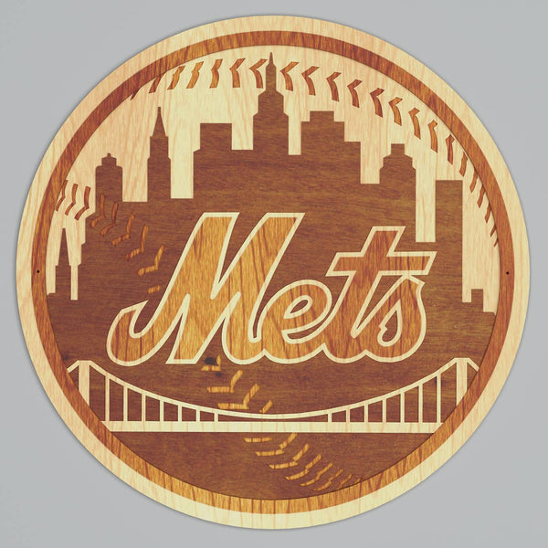 New York Mets Layered Design for cutting