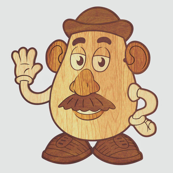Mr. Potato Head (Toy Story) Layered Design for cutting