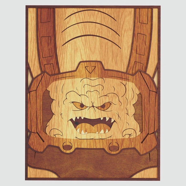 Krang Layered Design for cutting