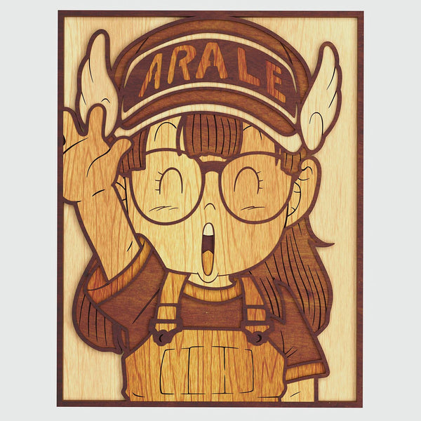 Arale (Dr. Slump and Dragon Ball) Layered Design for cutting
