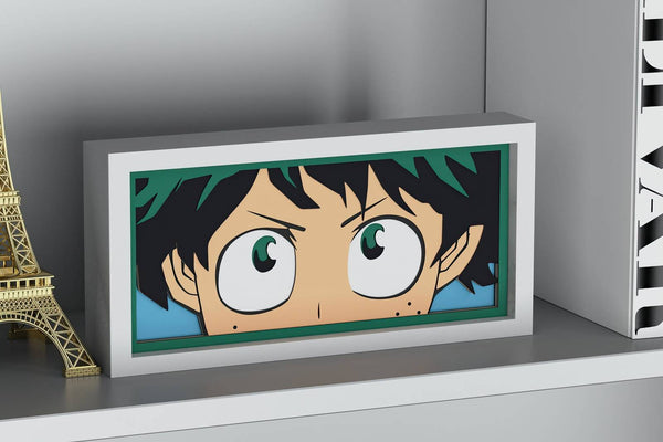 Izuku Midoriya Eyes Shadow Box. File for cutting