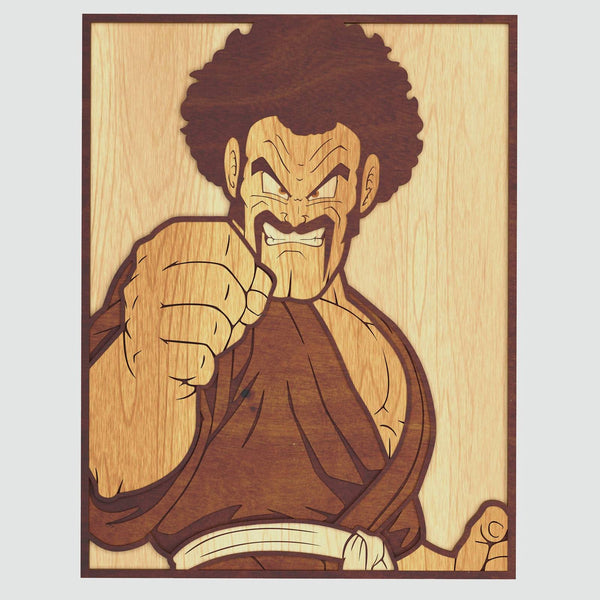 Mr Satan (Dragon Ball) Layered Design for cutting