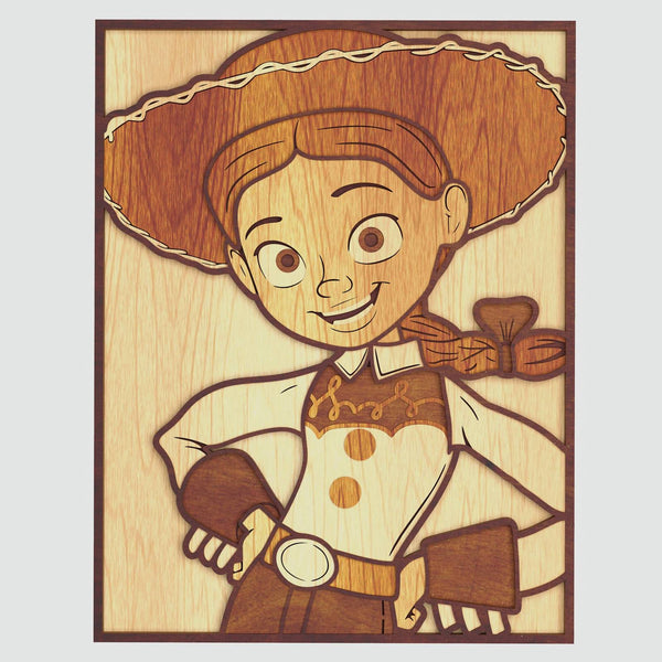 Jessie (Toy Story) Layered Design for cutting
