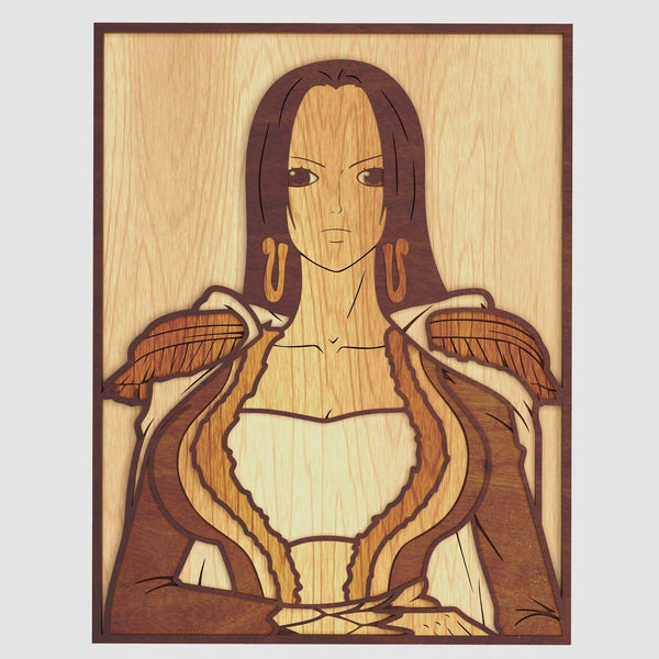 Boa Hancock (One Piece) Layered Design for cutting