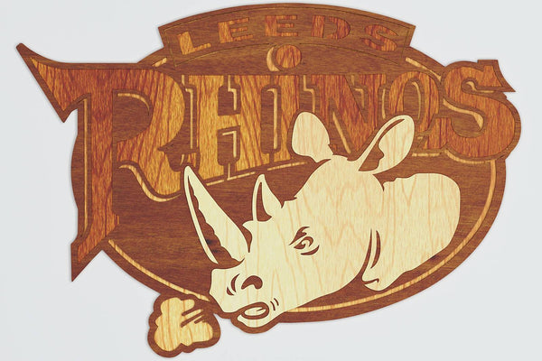 Leeds Rhinos Logo Layered Design for cutting